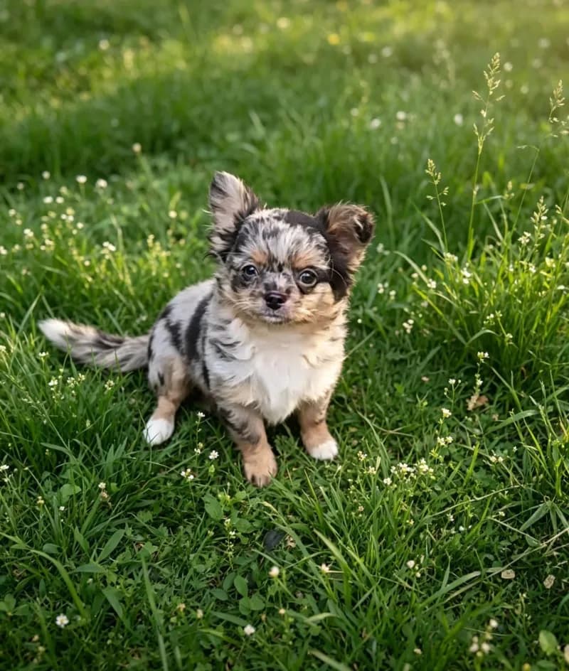 Perro de raza Chihuahua.