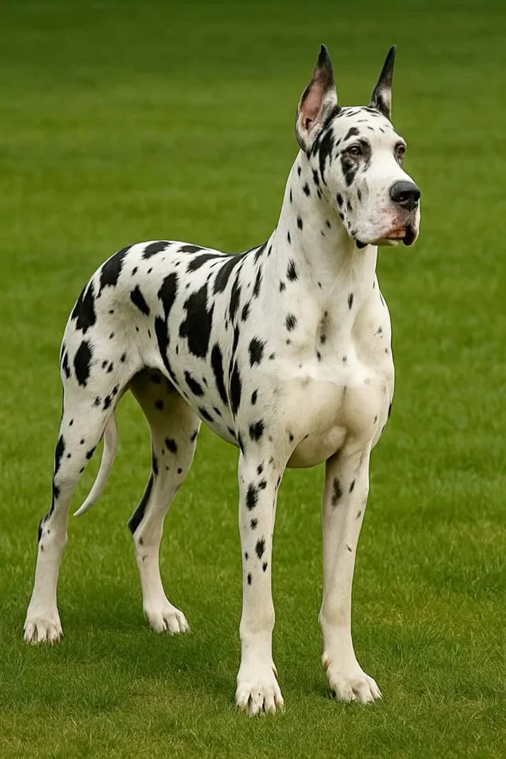 Perro de raza Gran Danés.