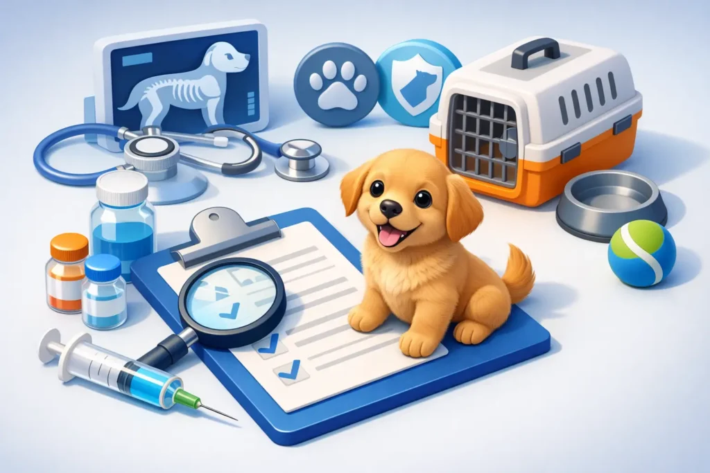 Vacunas antes de comprar un cachorro: qué mirar