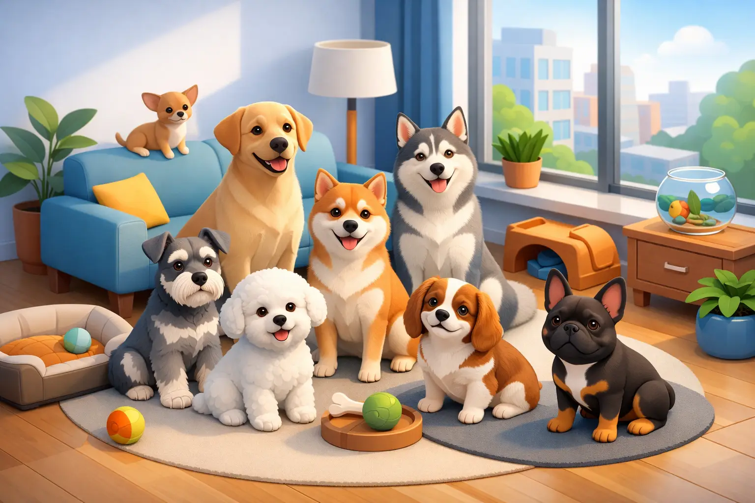 10 mejores razas para apartamento y familia