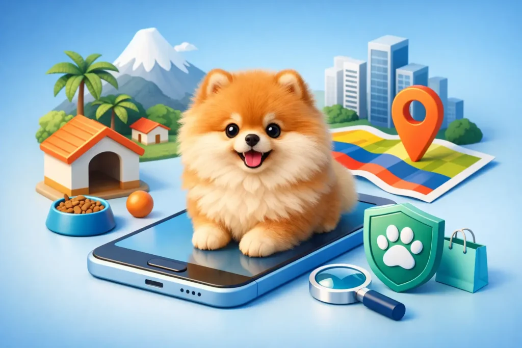 Comprar Pomerania en Colombia con confianza