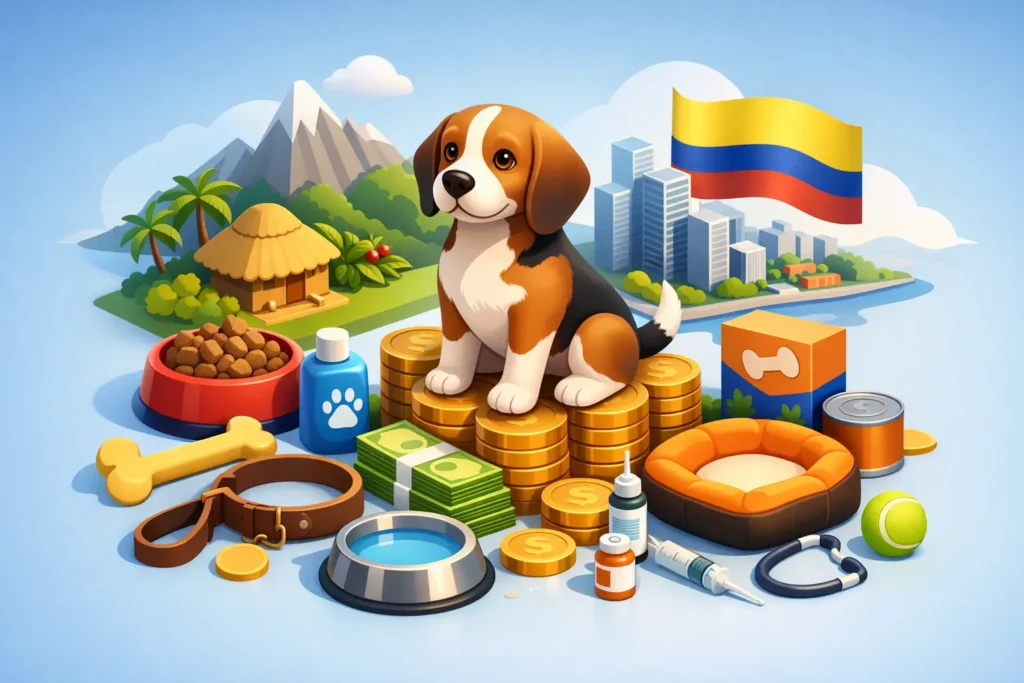 Cuánto cuesta mantener un perro de raza en Colombia