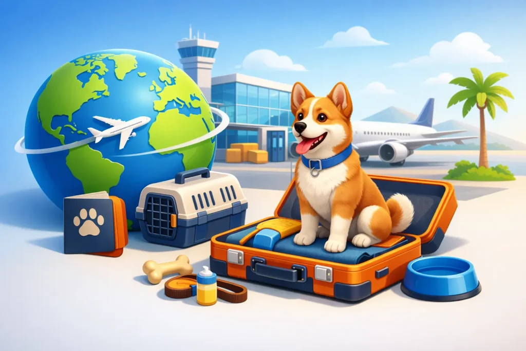 Requisitos para viajar con perro al extranjero