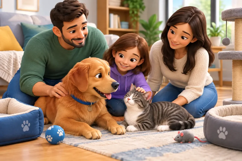 Guía de convivencia perro gato para familias